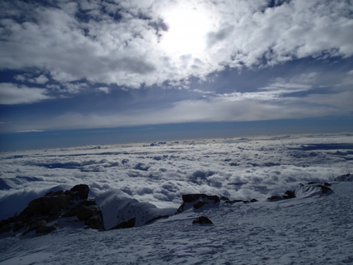 View from High camp