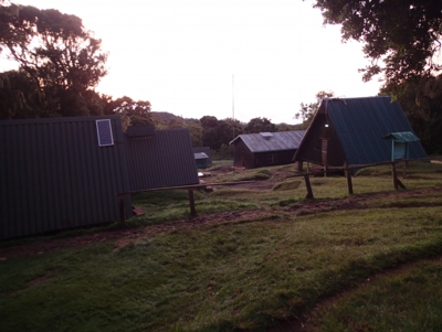 Morning at Mandara hut