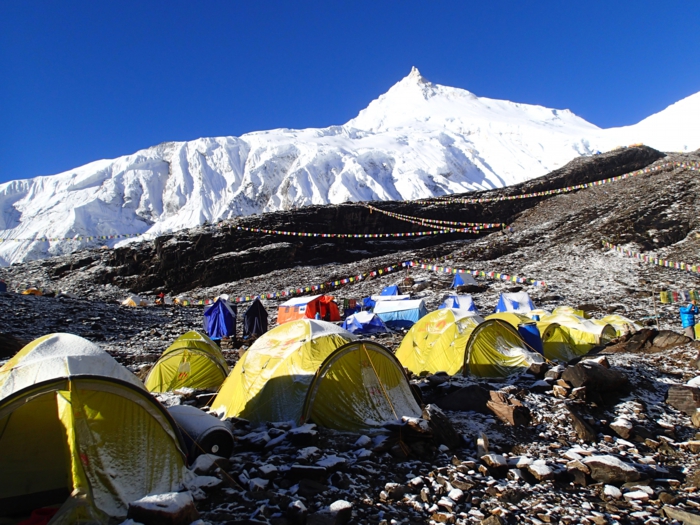 雪のbase camp