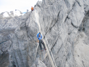 tyrolean traverse