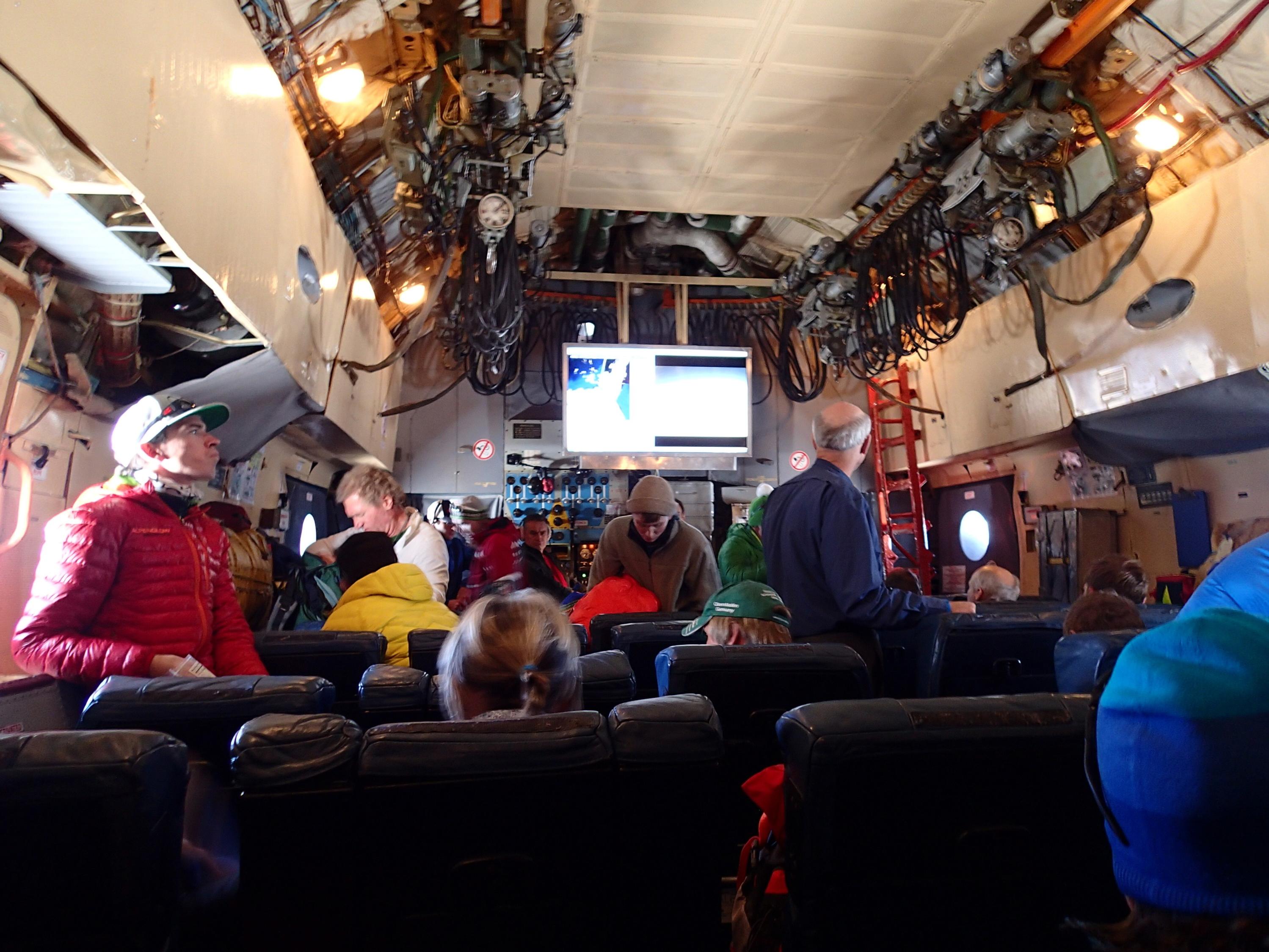 Il-76 inside