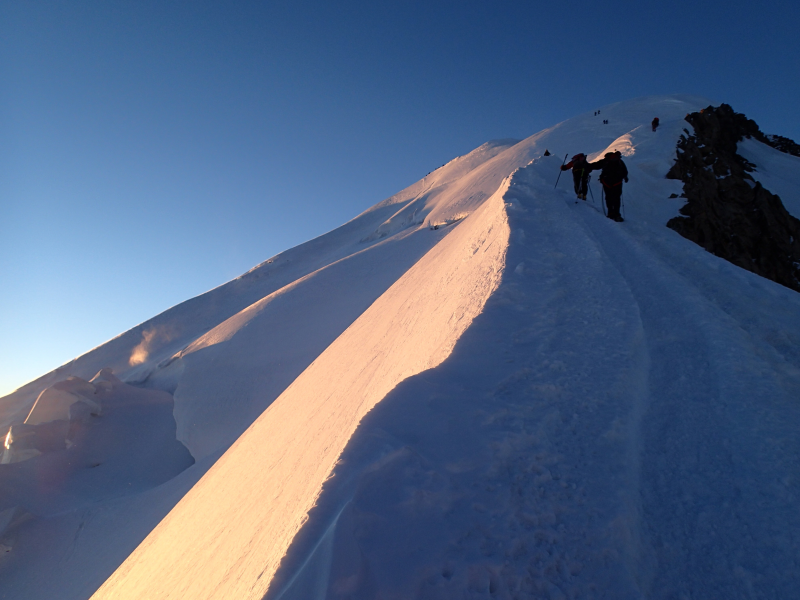 Mont blanc morning