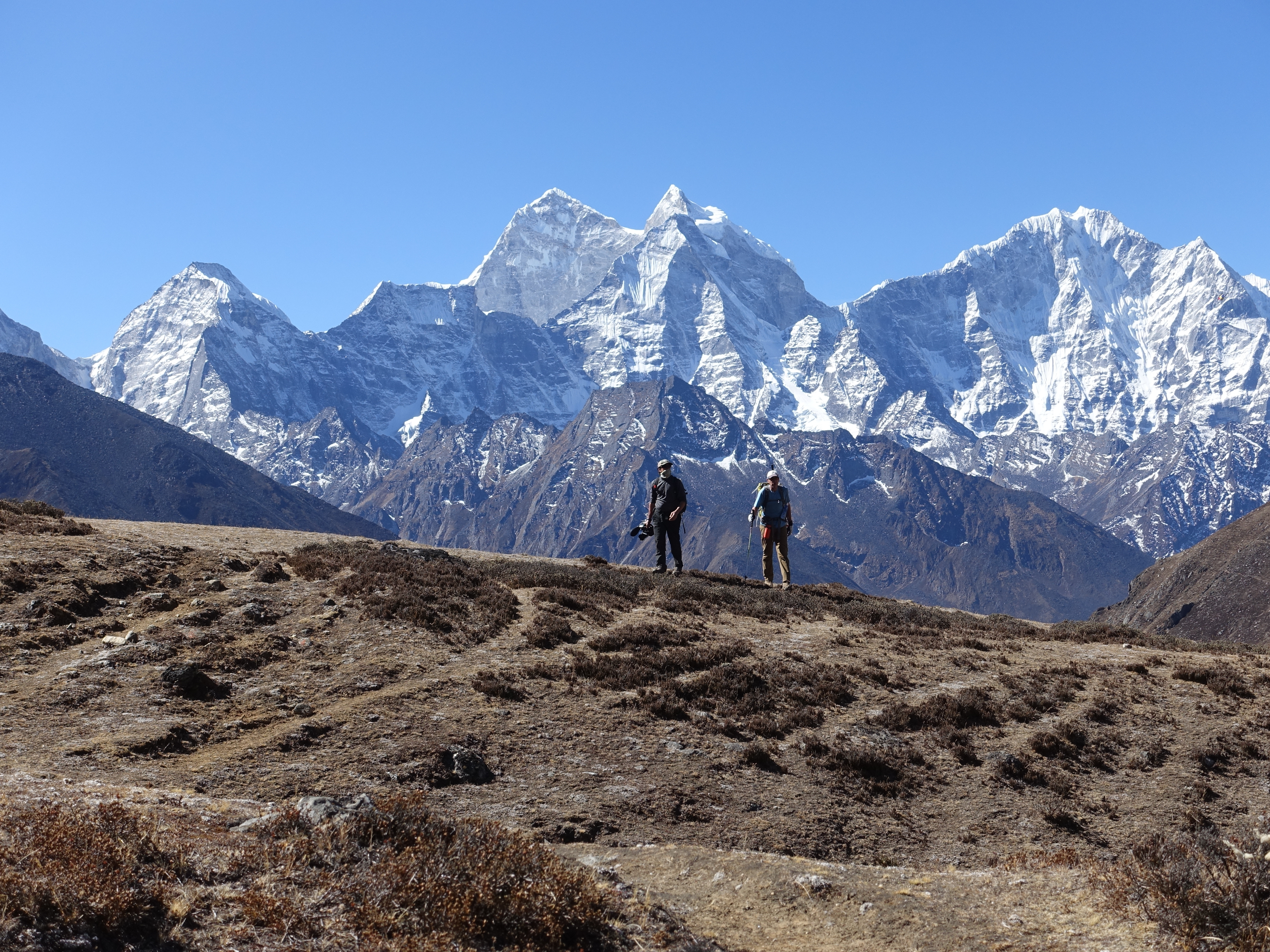 Ama Dablam and Kangtega