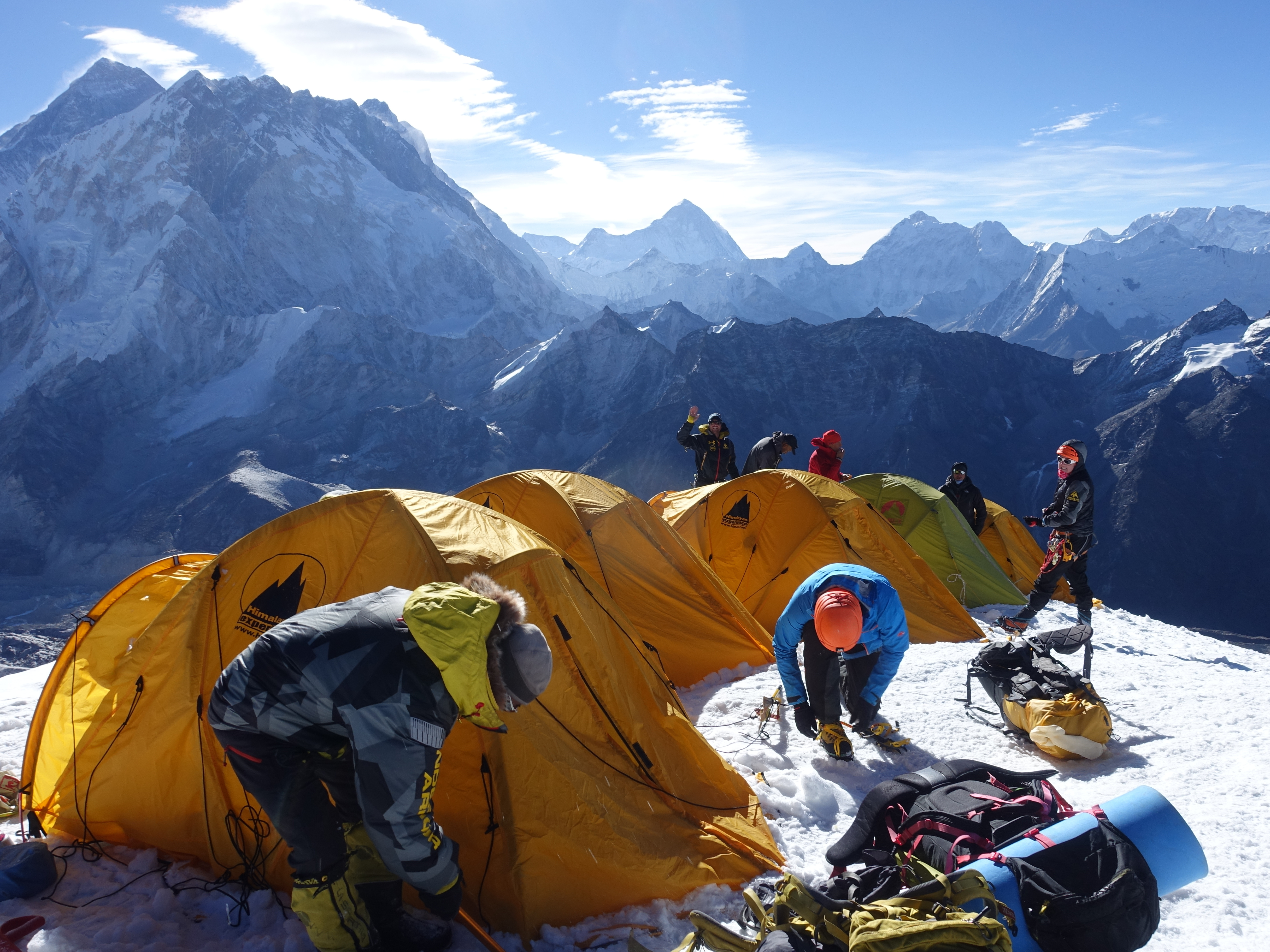 Lobche summit camp