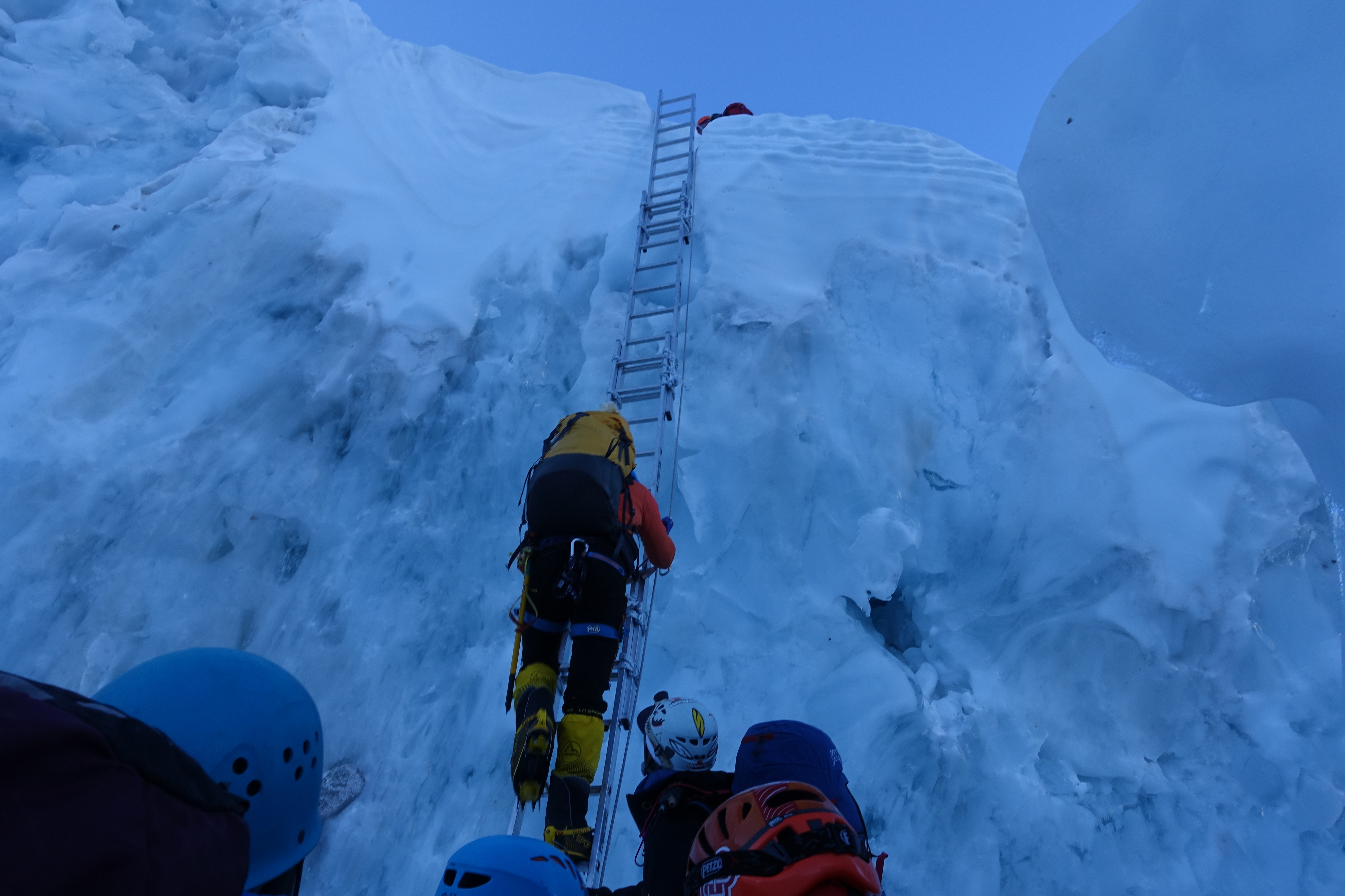 Ladder @ icefall